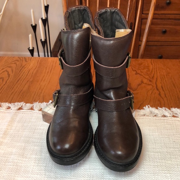 Zadig & Voltaire 'Ginger' Ranger Leather Boots - Picture 4 of 8